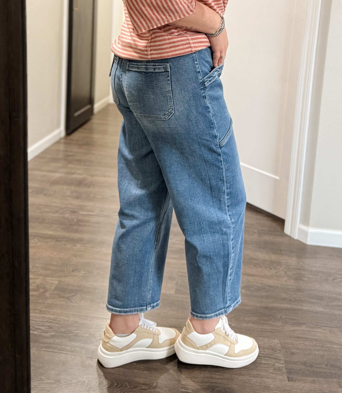 Vervet | Allison Elastic Band Drawstring Barrel