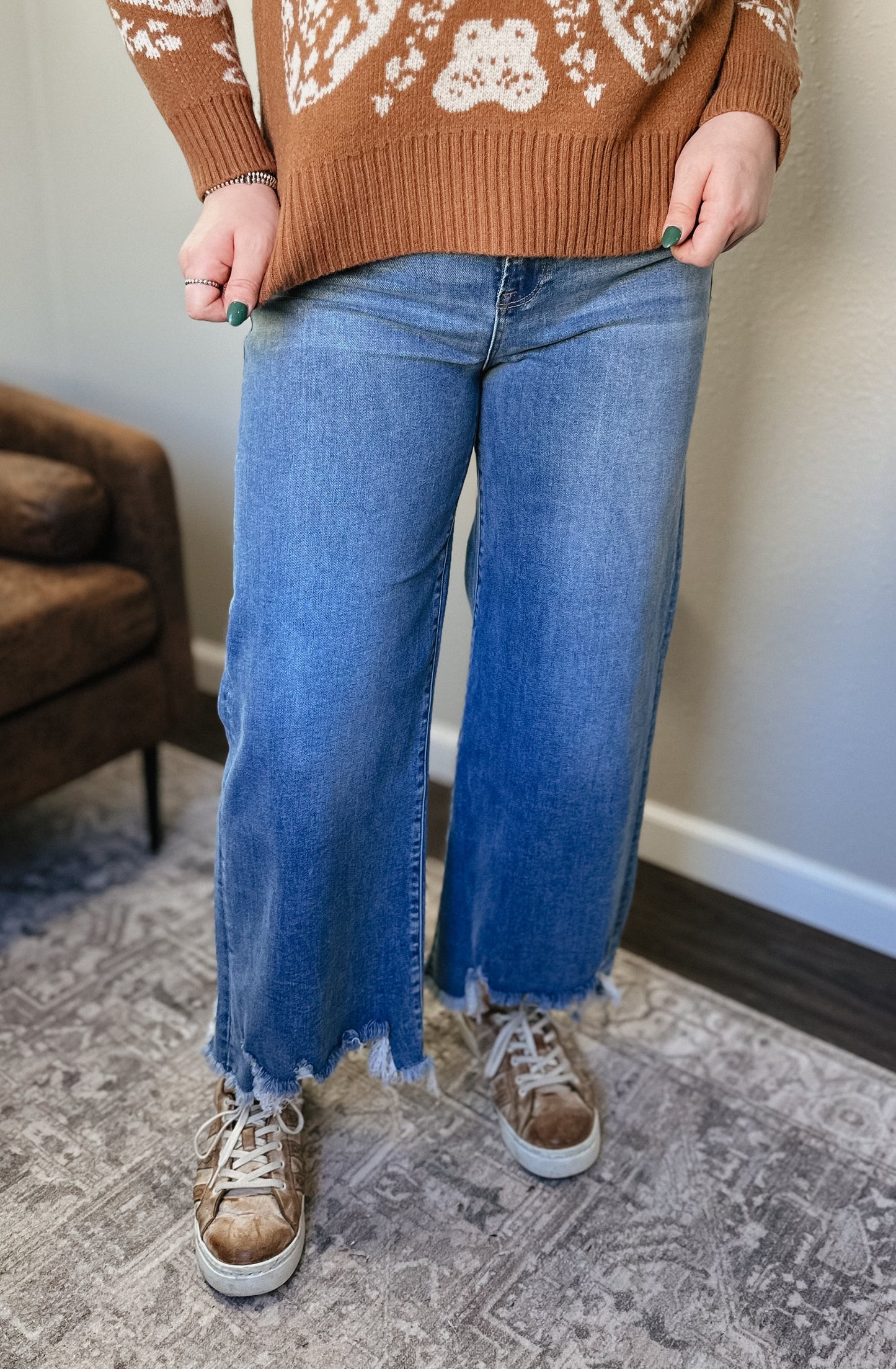Risen | Wendy Crop Wide Leg