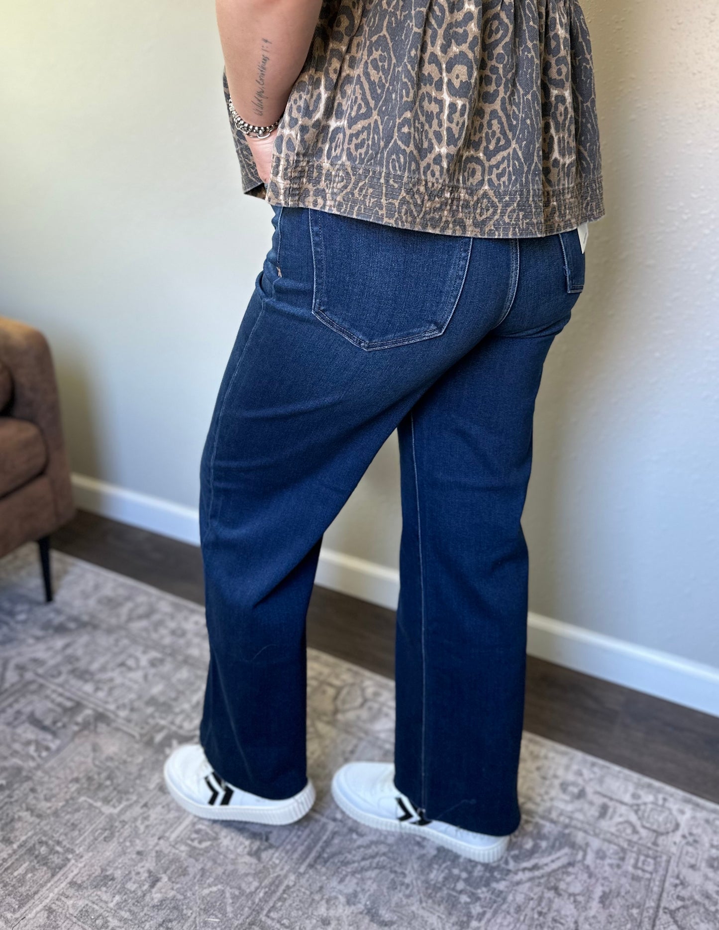 Hidden | Jocelyn Raw Hem Dad Jean
