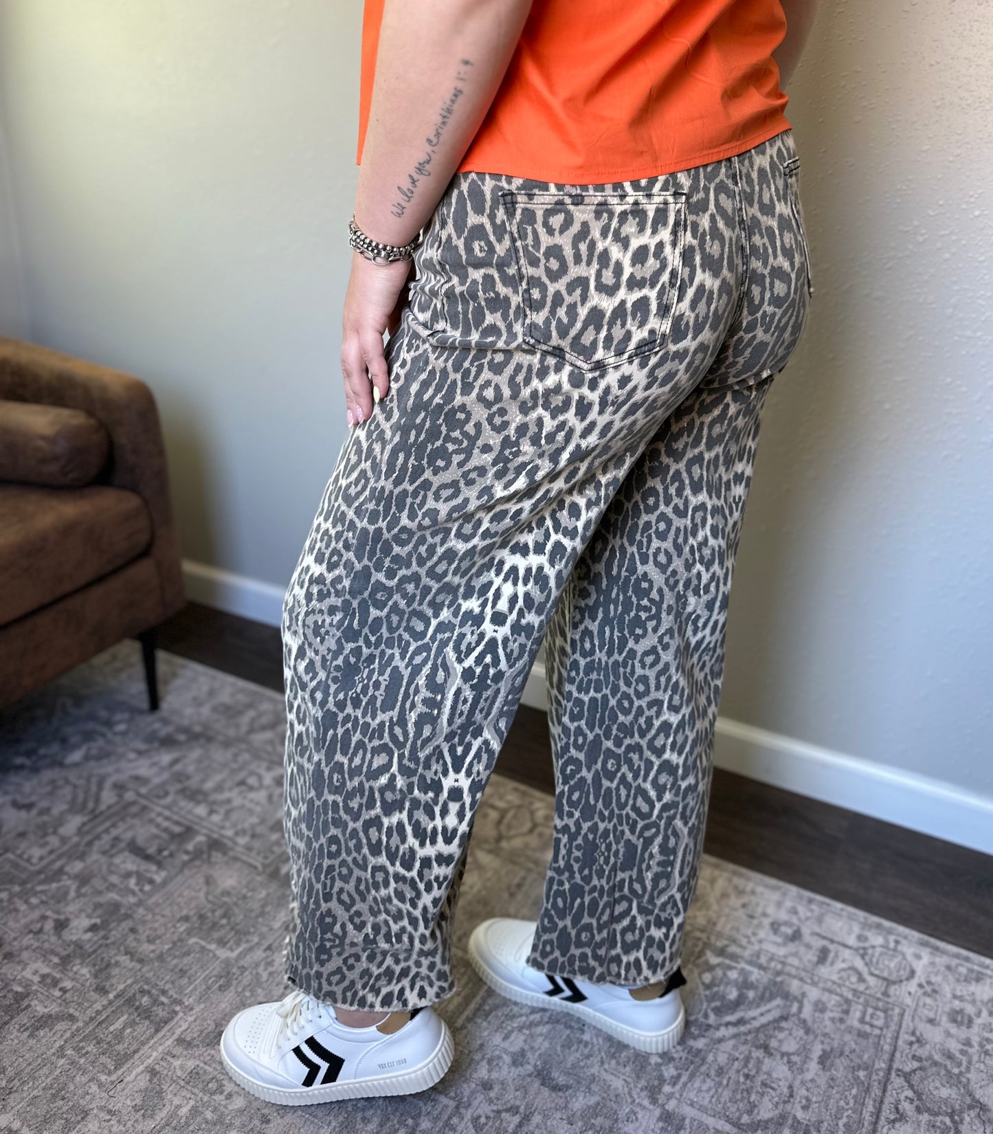 The Lottie Leopard Wide Leg