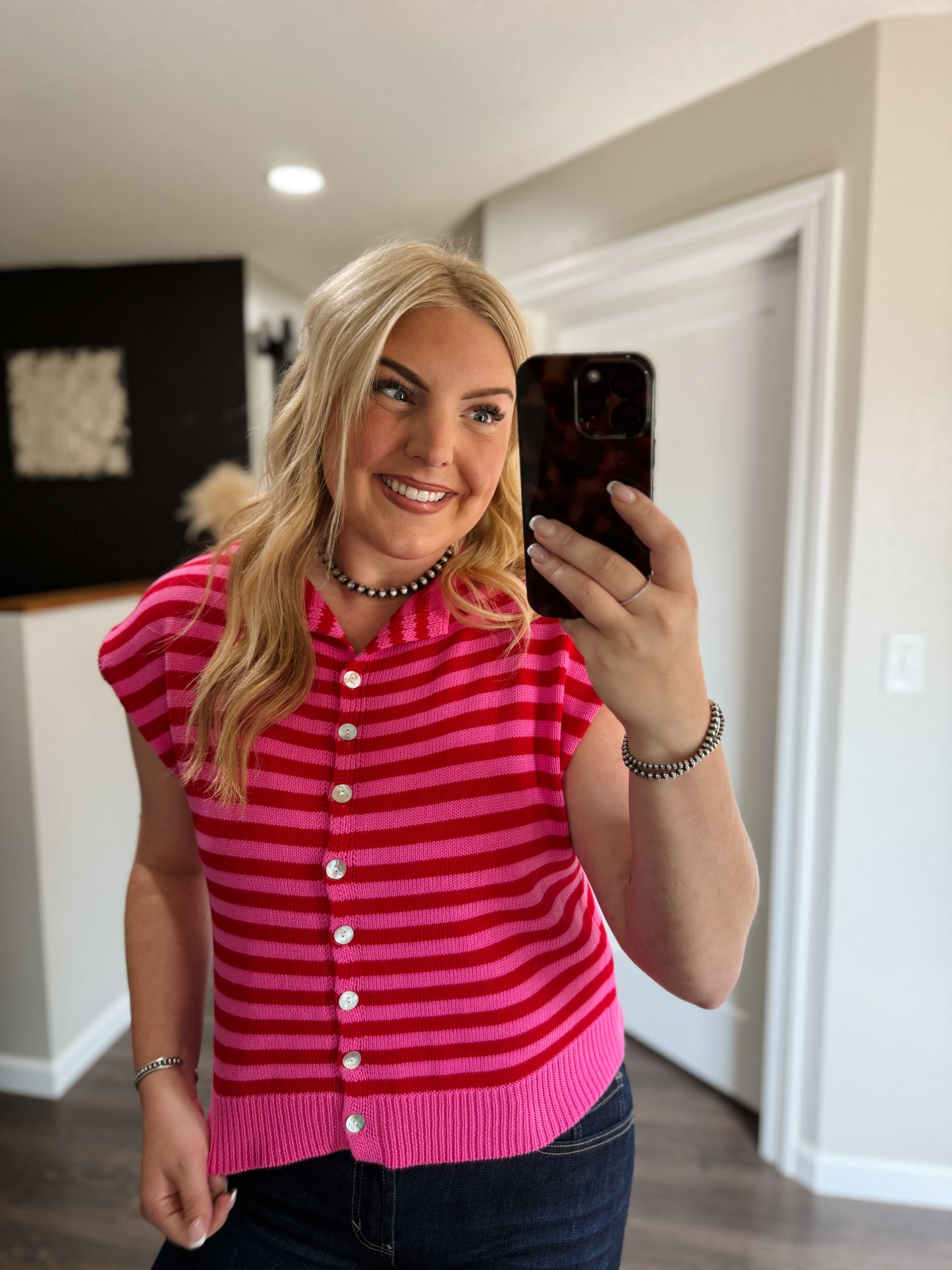The McKenna - Red/Pink