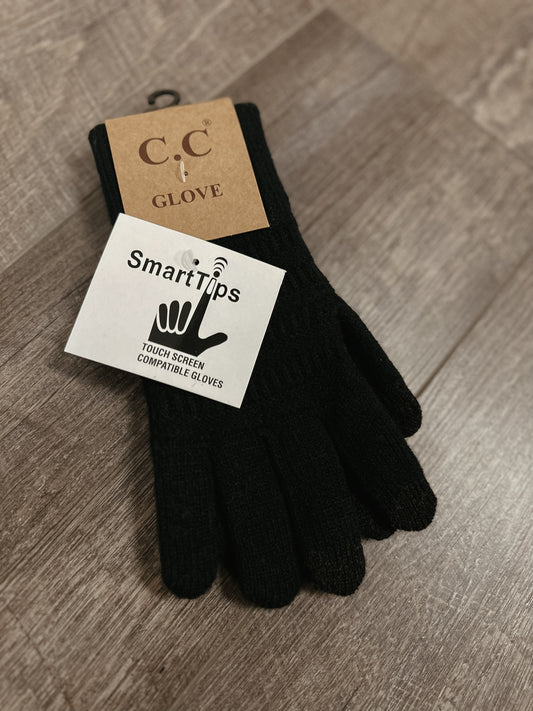 C.C Gloves - Black