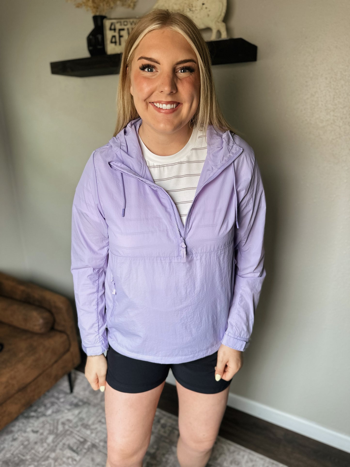 The Corrie Windbreaker - Purple