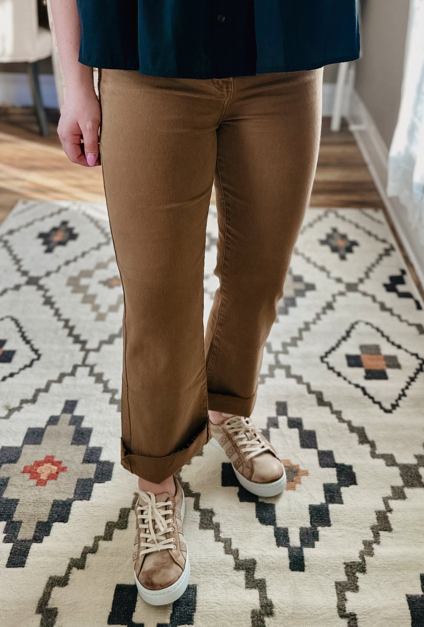 Risen | Allison Straight Leg - Camel