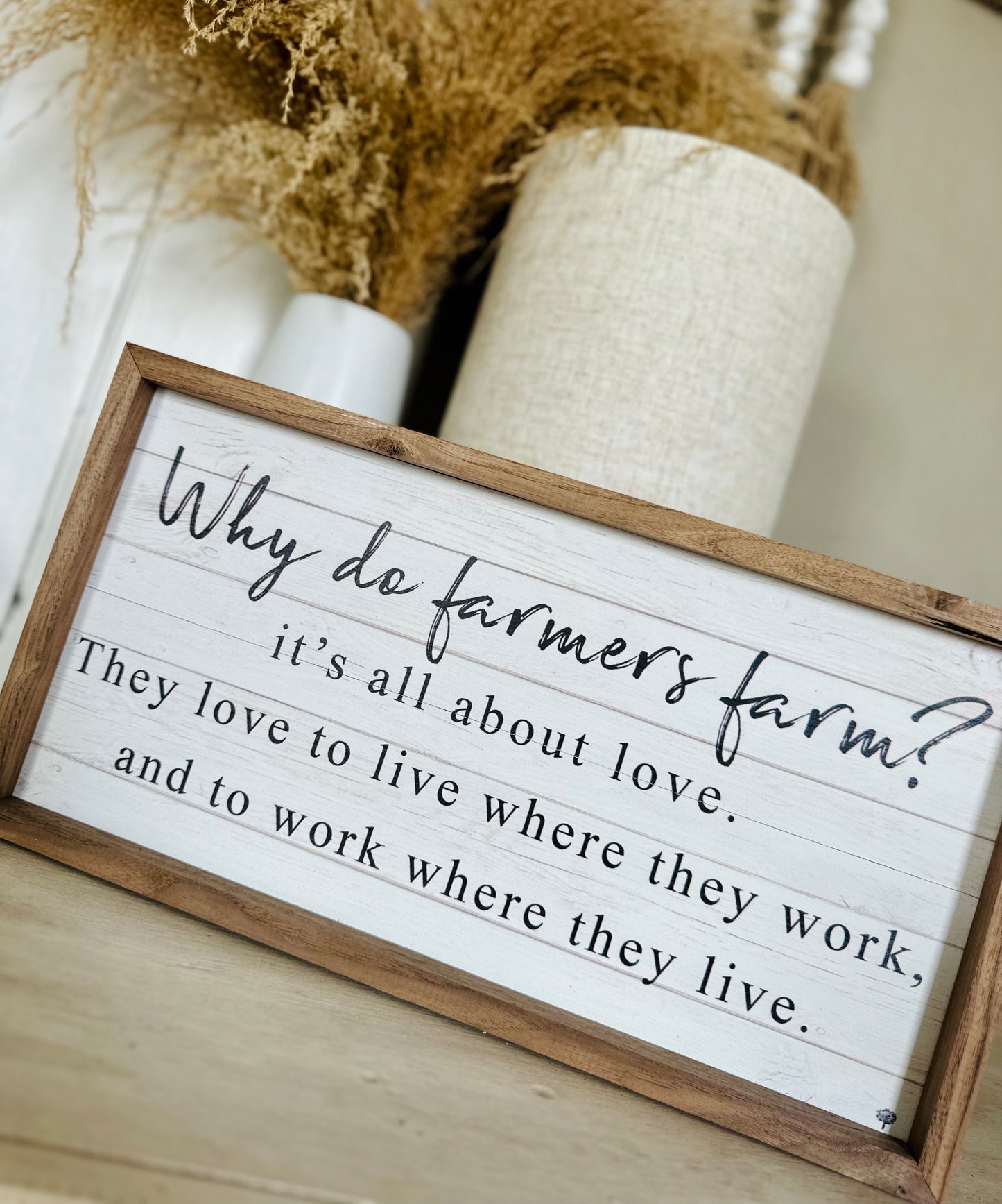 Why Do Farmers - 16x8