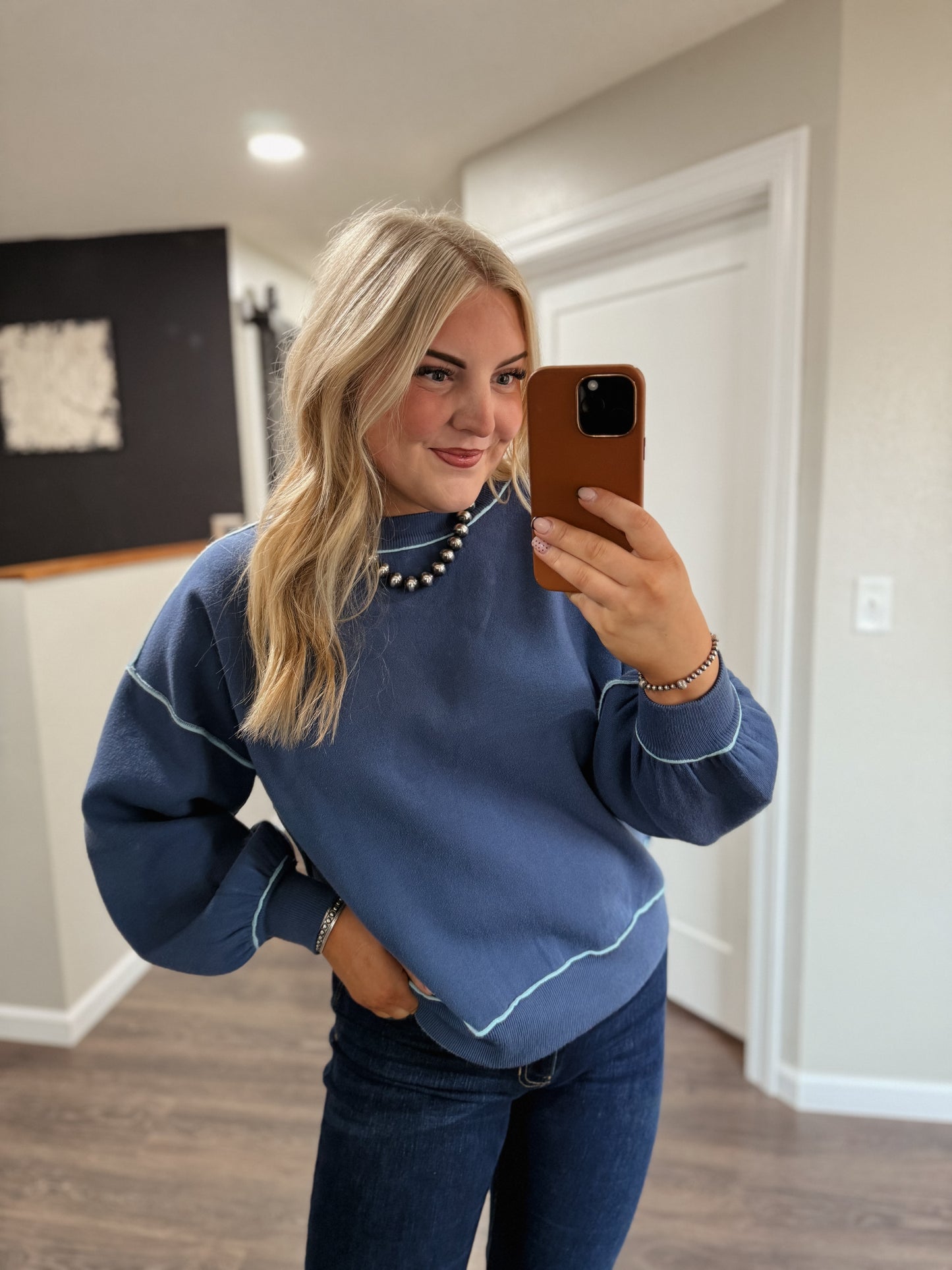 The Jackie - Dusty Blue