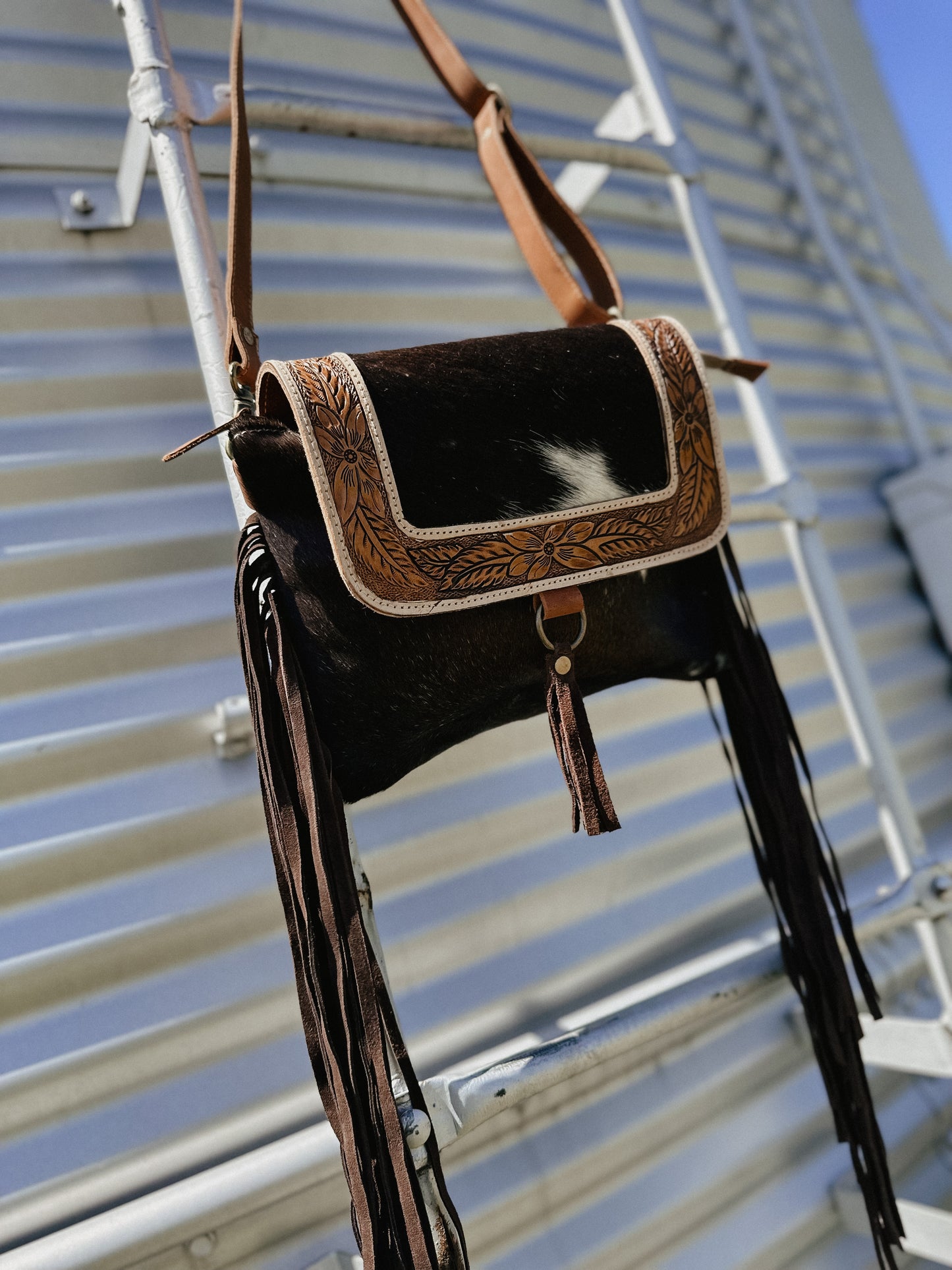 Fiercely Fringe Crossbody