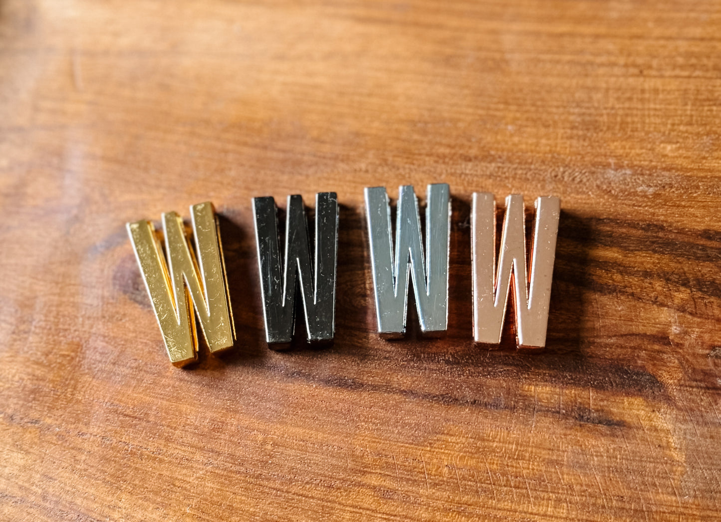 Bandana/Twilly Letter Charms