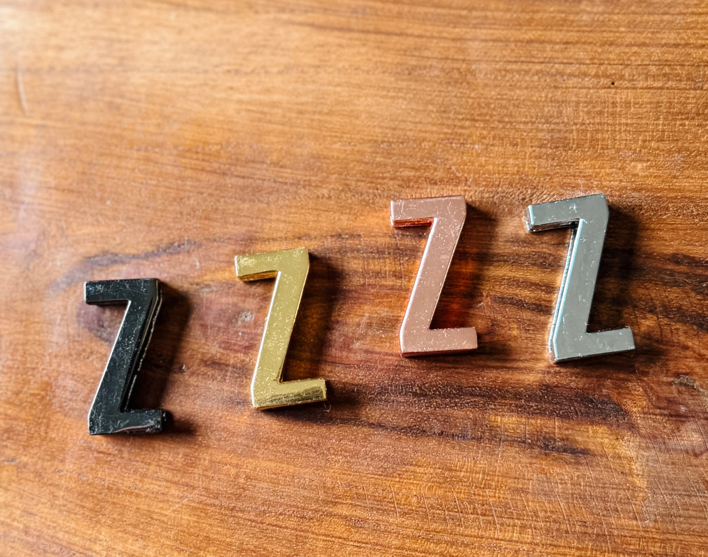 Bandana/Twilly Letter Charms