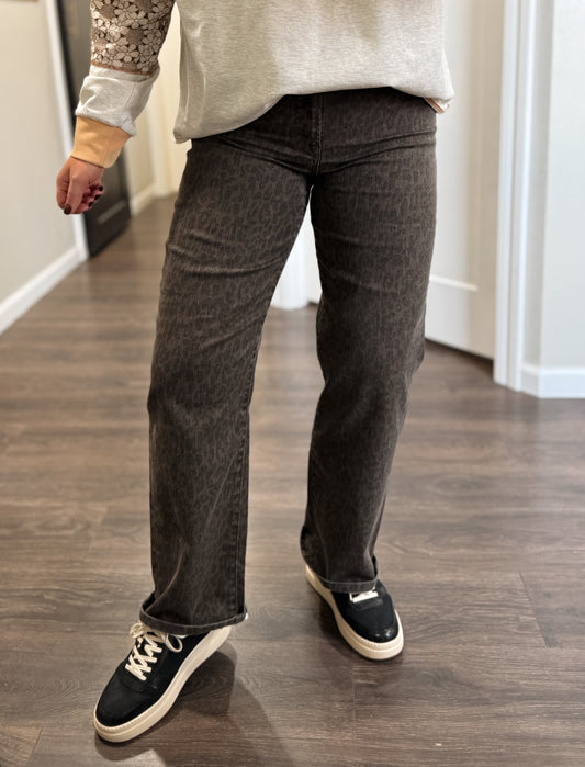 Hidden | Rori Cheetah Straight Leg