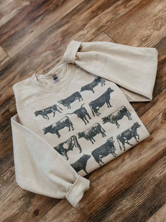 Cowtown Crewneck