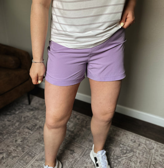 The Ellie Shorts - Purple