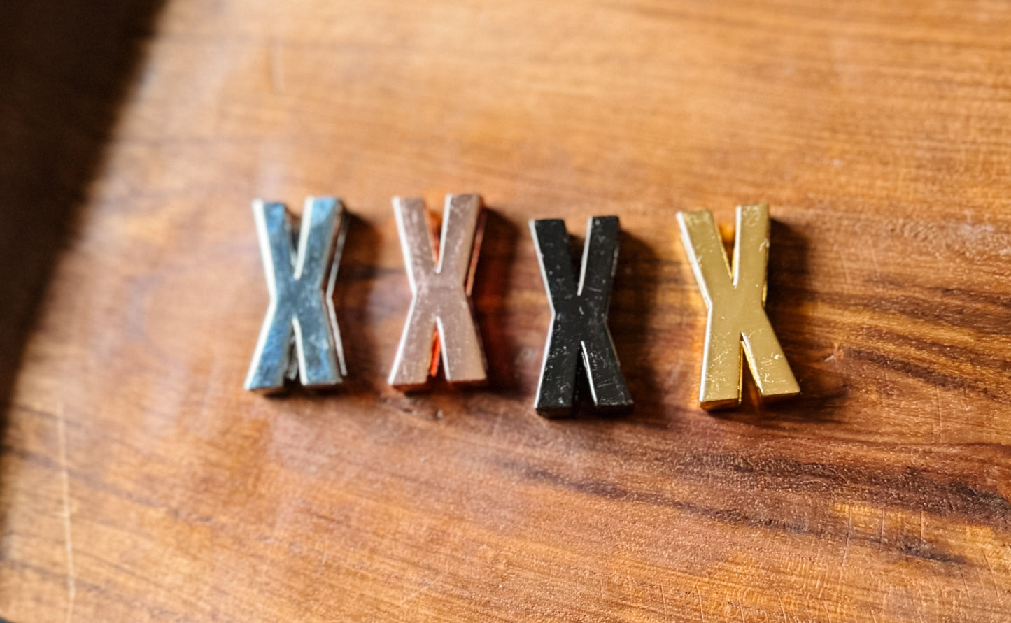 Bandana/Twilly Letter Charms