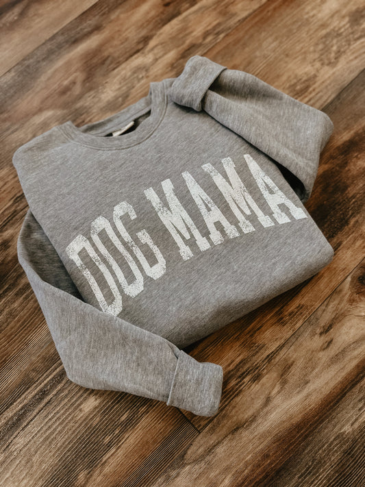 Dog Mama Crew - Grey