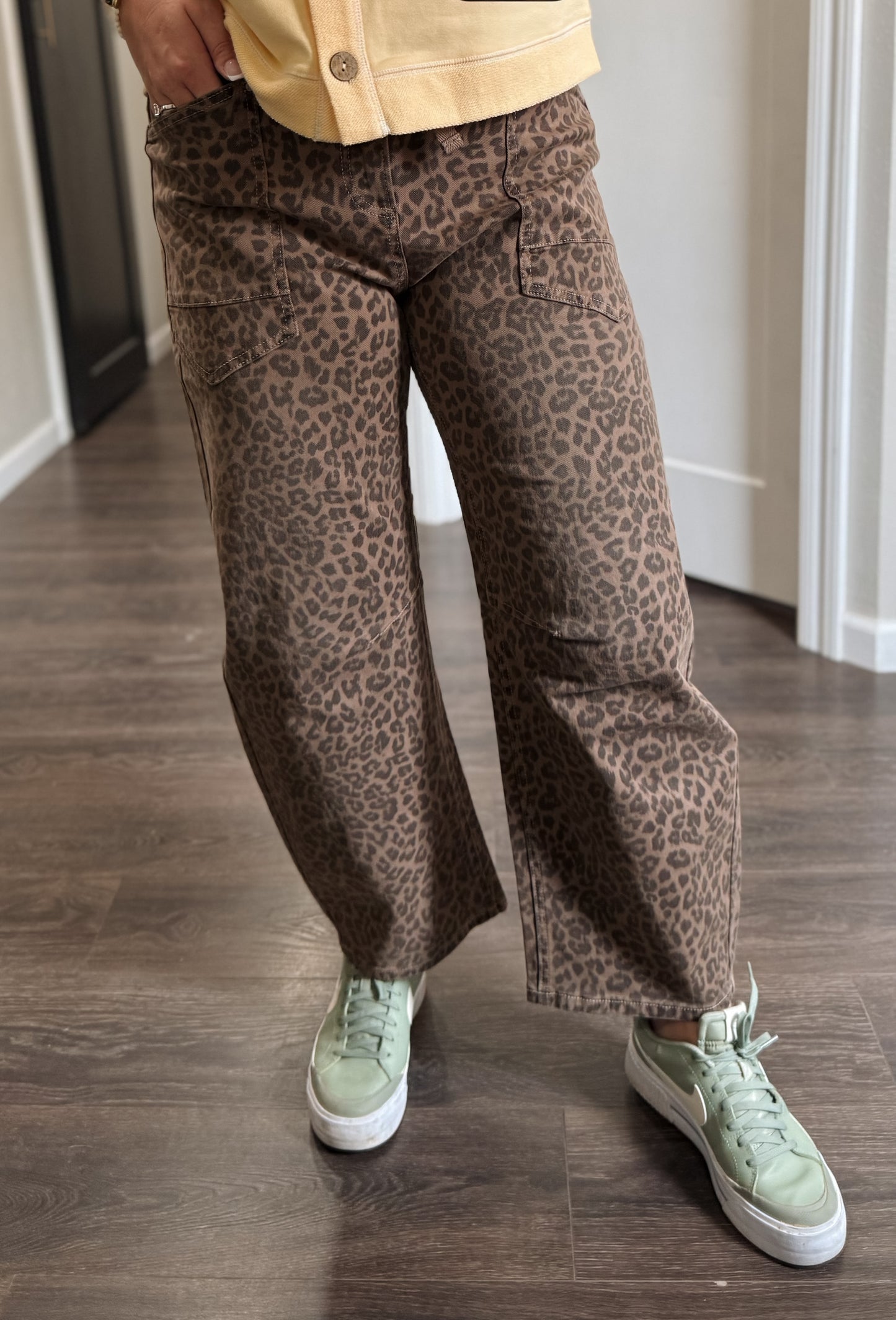 Risen | Leopard Drawstring Barrel