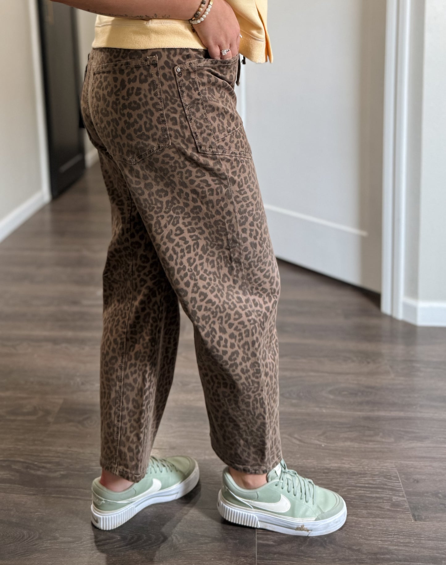 Risen | Leopard Drawstring Barrel