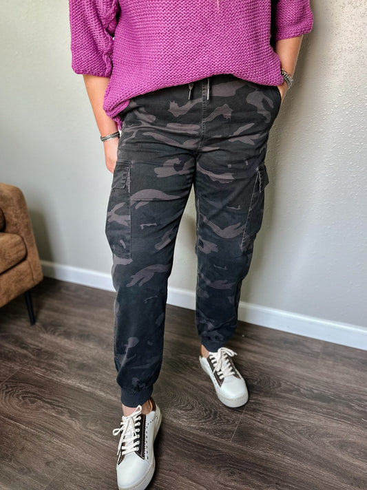 Cecil Camo Cargo Joggers