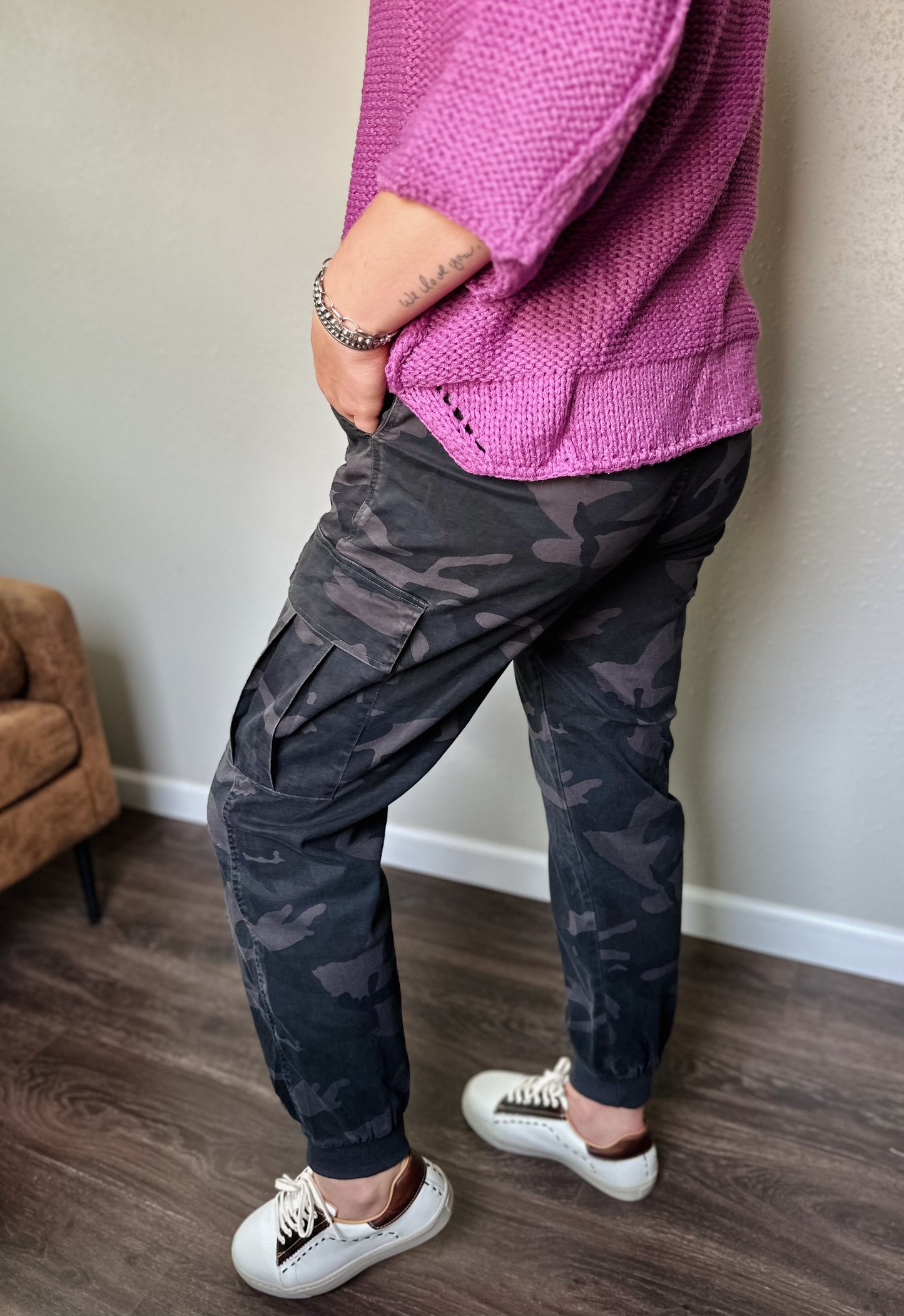 Cecil Camo Cargo Joggers
