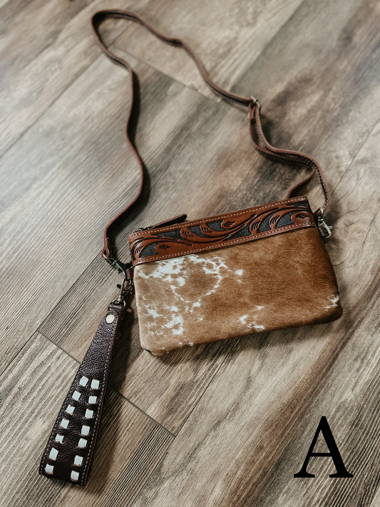 Mini Crossbody + Wristlet