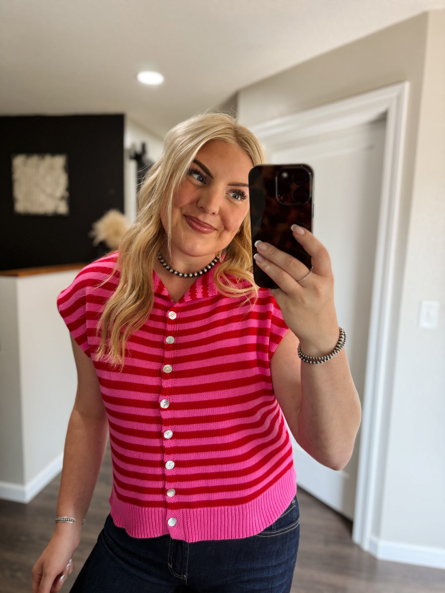 The McKenna - Red/Pink