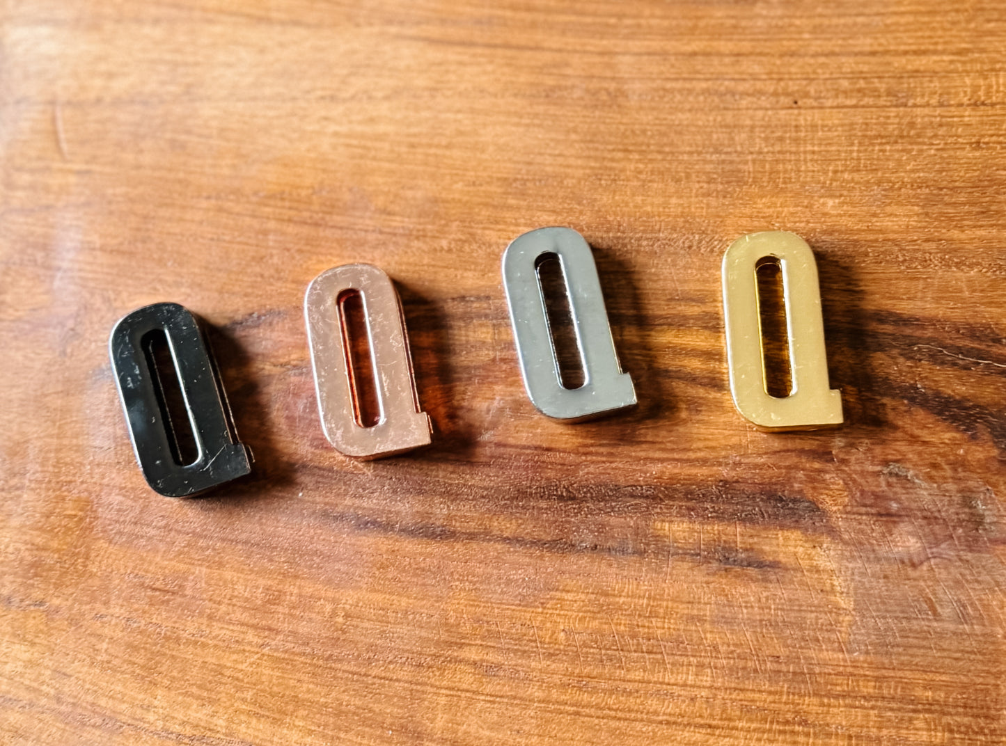 Bandana/Twilly Letter Charms