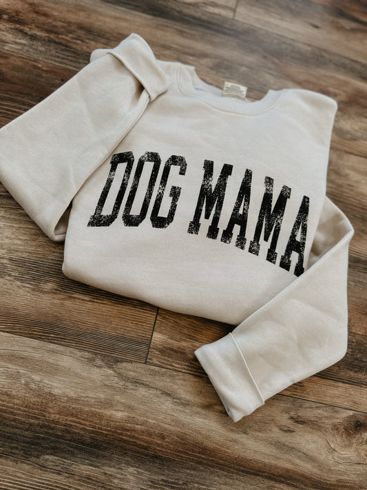 Dog Mama Crewneck - Cream