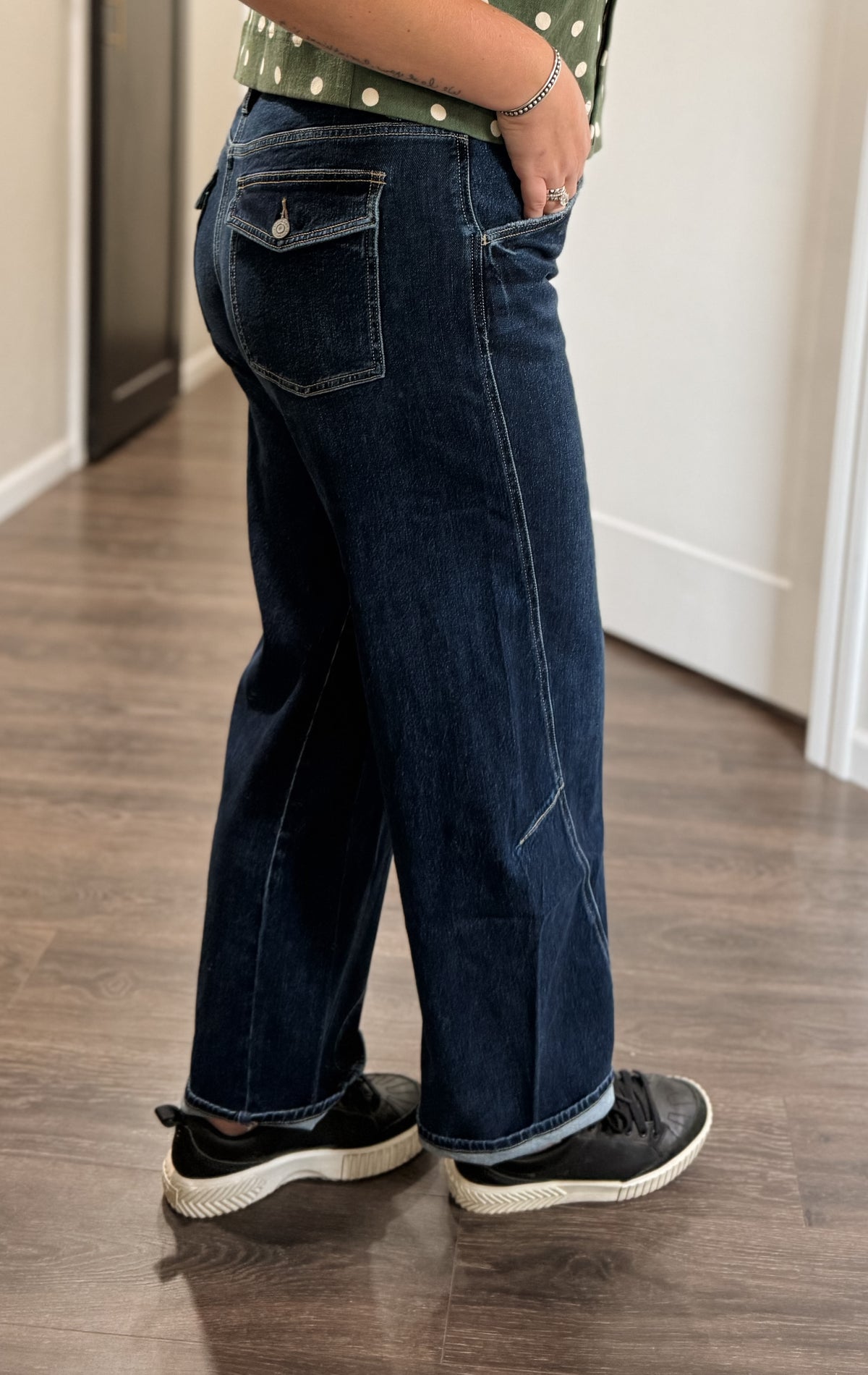 Flying Monkey | High Rise Wide Leg Barrel