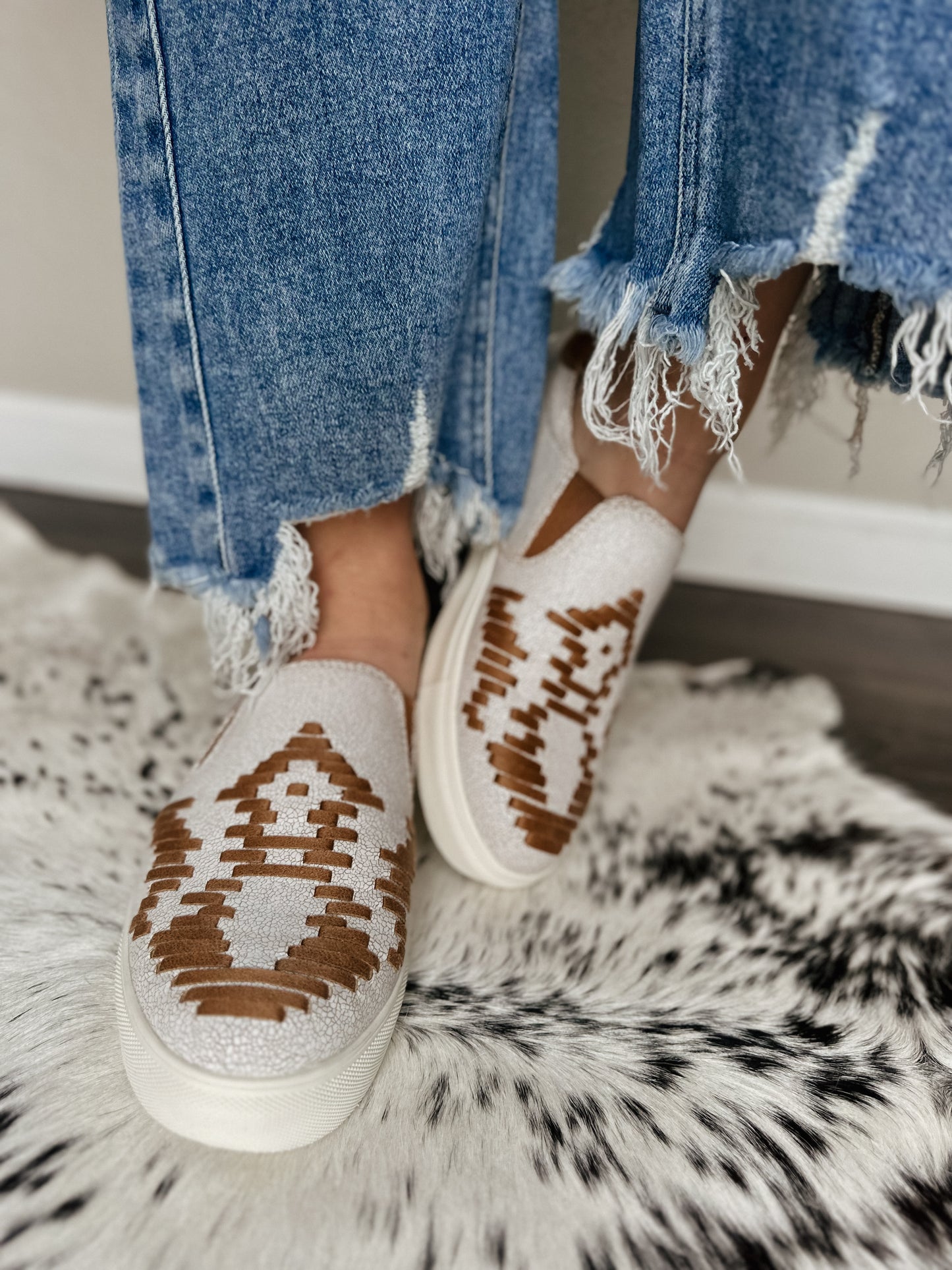 The Kaci Slip On Sneaker - Tan