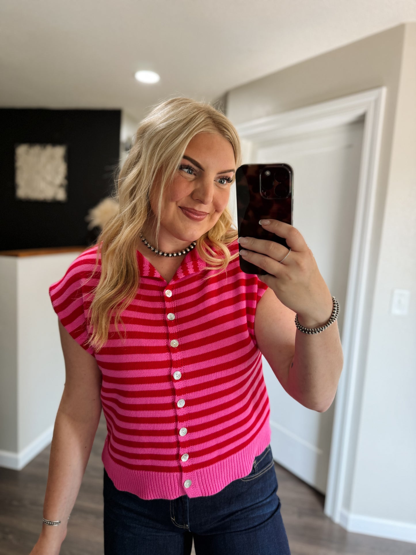 The McKenna - Red/Pink