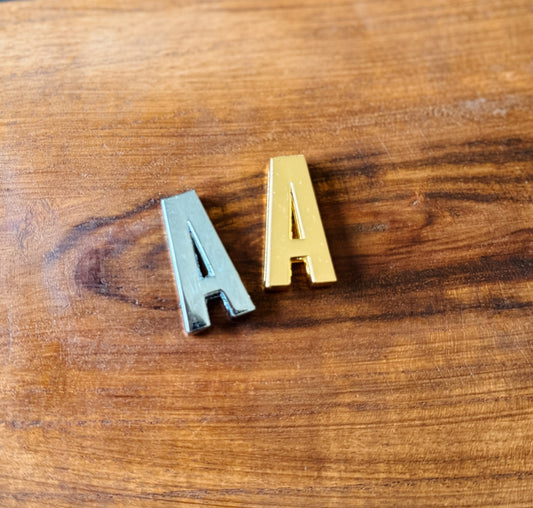 Bandana/Twilly Letter Charms