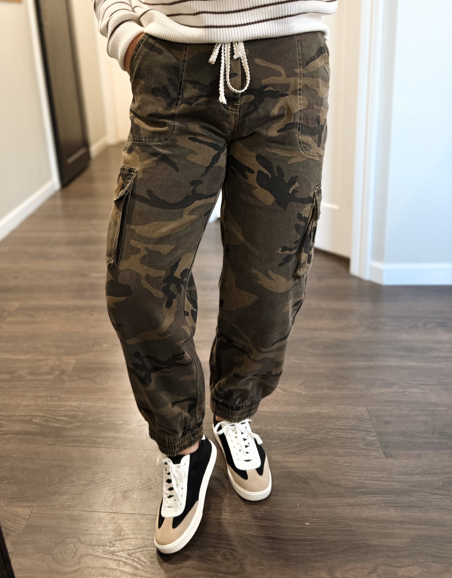 Tate Camo Cargo Joggers