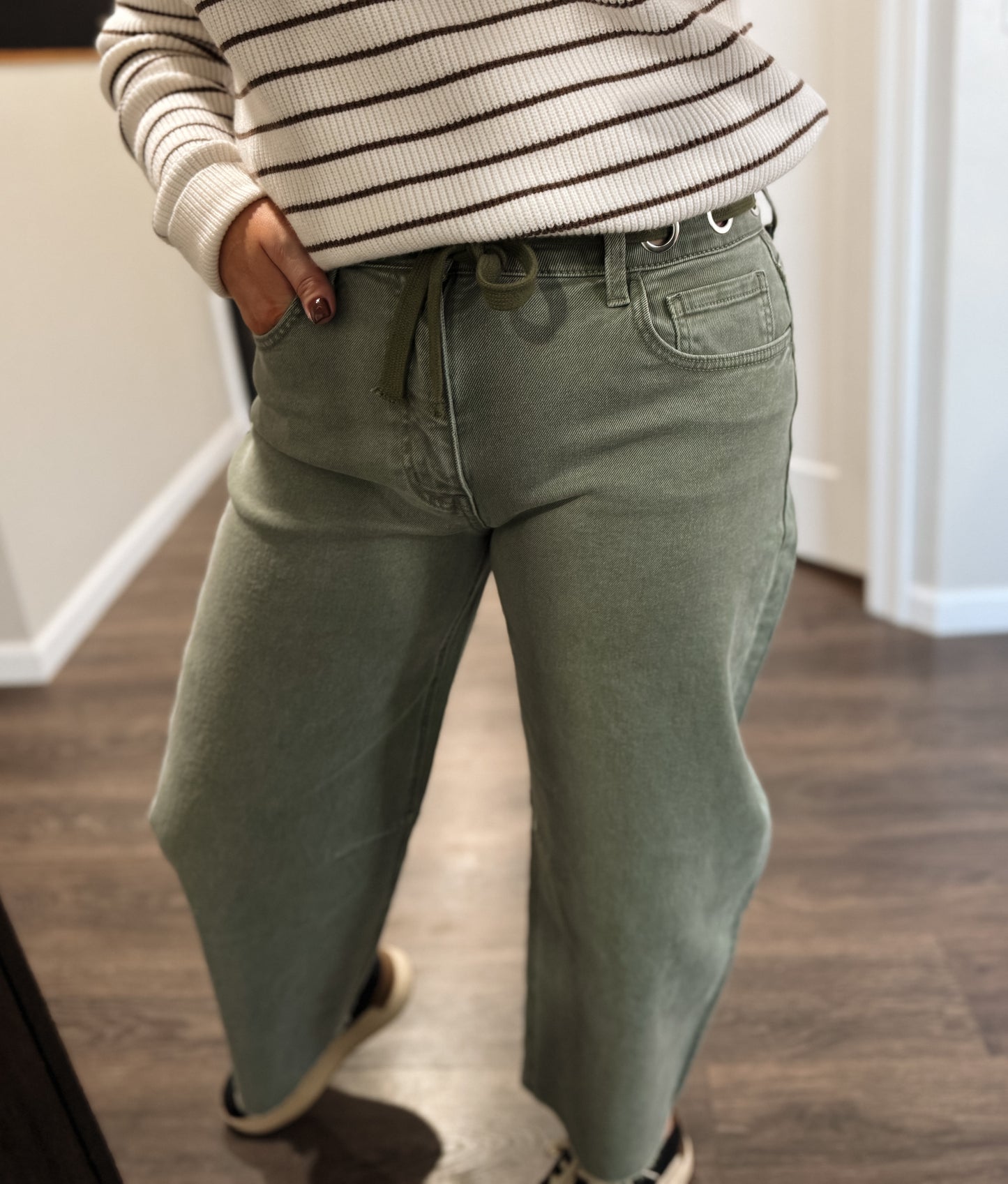 Vervet | Eden Washed Olive Barrel