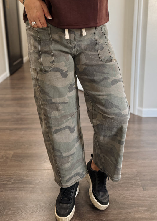 Risen | Camo Slouchy Barrel